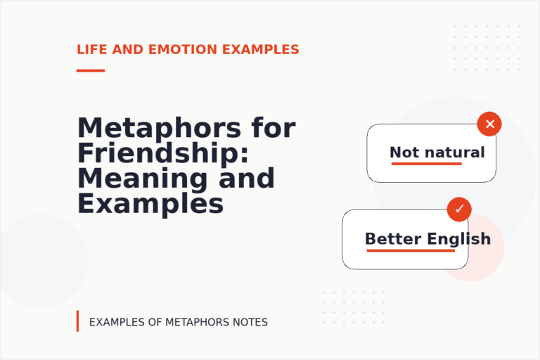 Metaphors for Friendship: Meaning and Examples Metaphors for Friendship: Meaning and Examples