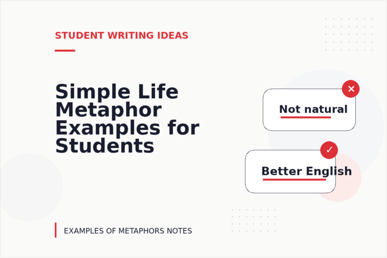 Simple Life Metaphor Examples for Students Simple Life Metaphor Examples for Students