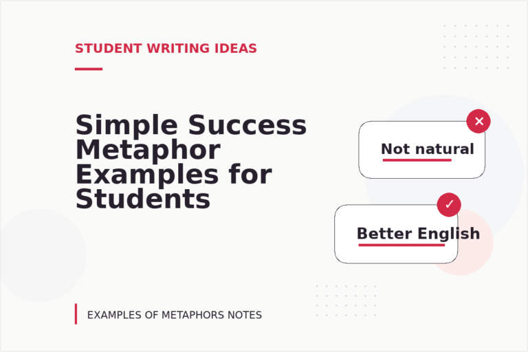 Simple Success Metaphor Examples for Students