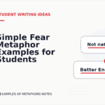 Simple Fear Metaphor Examples for Students