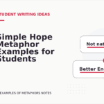 Simple Hope Metaphor Examples for Students