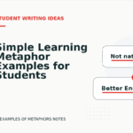Simple Learning Metaphor Examples for Students