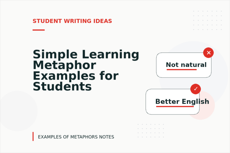 Simple Learning Metaphor Examples for Students Simple Learning Metaphor Examples for Students