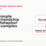 Simple Friendship Metaphor Examples for Students
