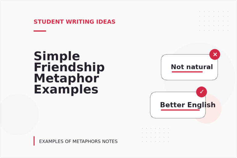 Simple Friendship Metaphor Examples for Students Simple Friendship Metaphor Examples for Students