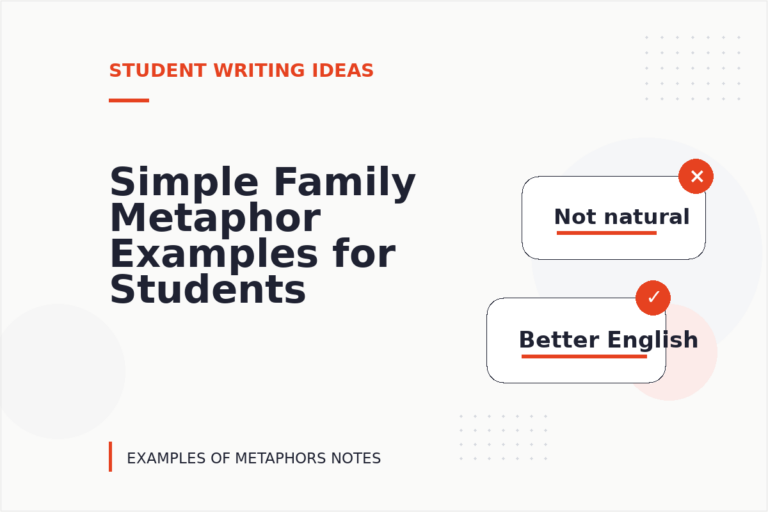 Simple Family Metaphor Examples for Students Simple Family Metaphor Examples for Students