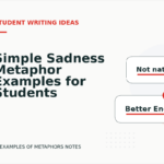 Simple Sadness Metaphor Examples for Students