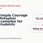 Simple Courage Metaphor Examples for Students