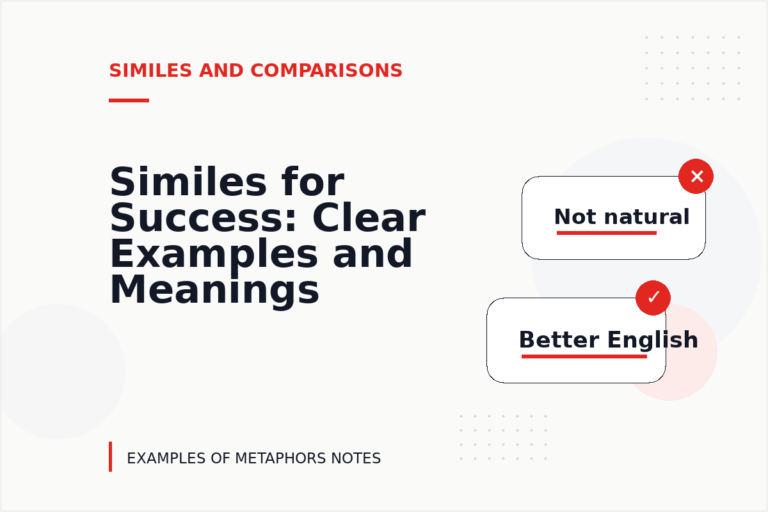 Similes for Success: Clear Examples and Meanings Similes for Success: Clear Examples and Meanings