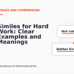 Similes for Hard Work: Clear Examples and Meanings