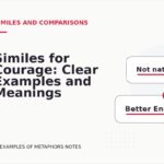 Similes for Courage: Clear Examples and Meanings