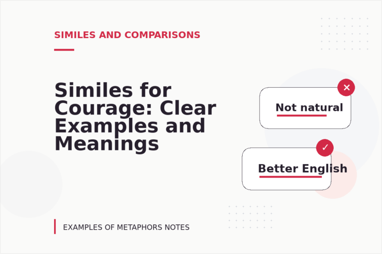 Similes for Courage: Clear Examples and Meanings Similes for Courage: Clear Examples and Meanings