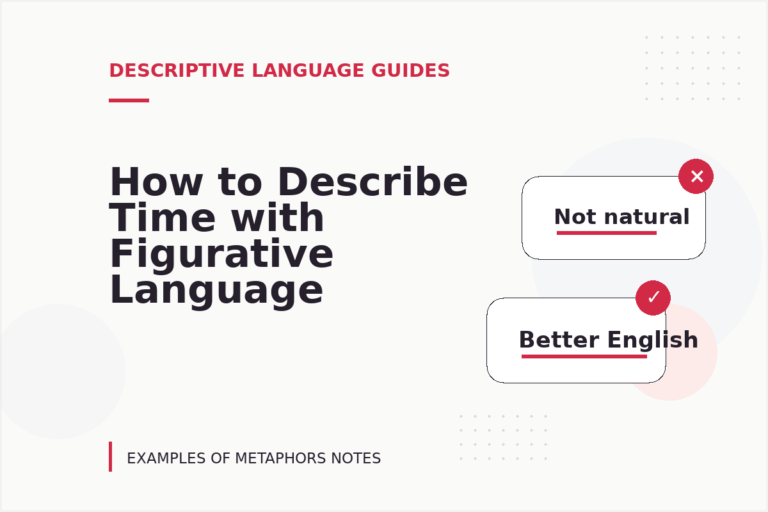 How to Describe Time with Figurative Language How to Describe Time with Figurative Language