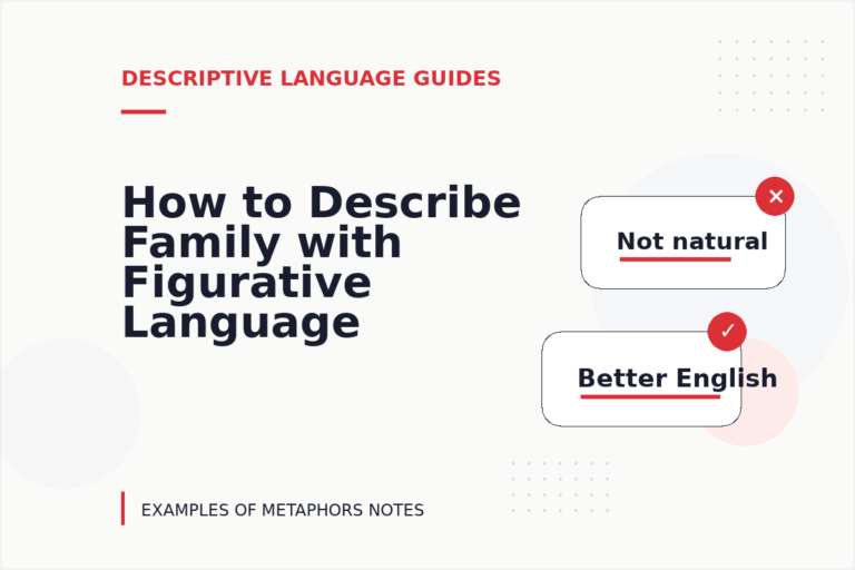 How to Describe Family with Figurative Language How to Describe Family with Figurative Language